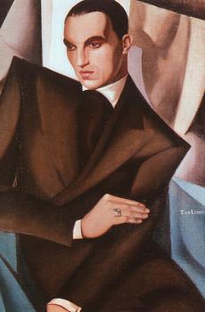 Tamara De Lempicka : Portrait d'Homme II